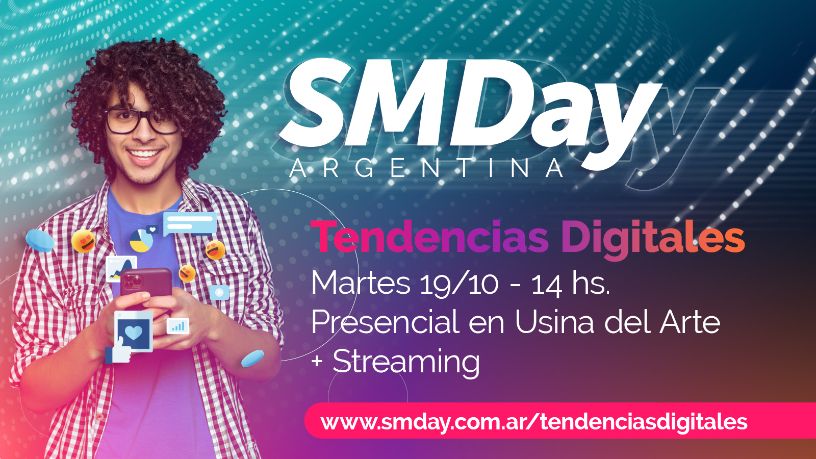 El Social Media Day Argentina vuelve a la presencialidad.