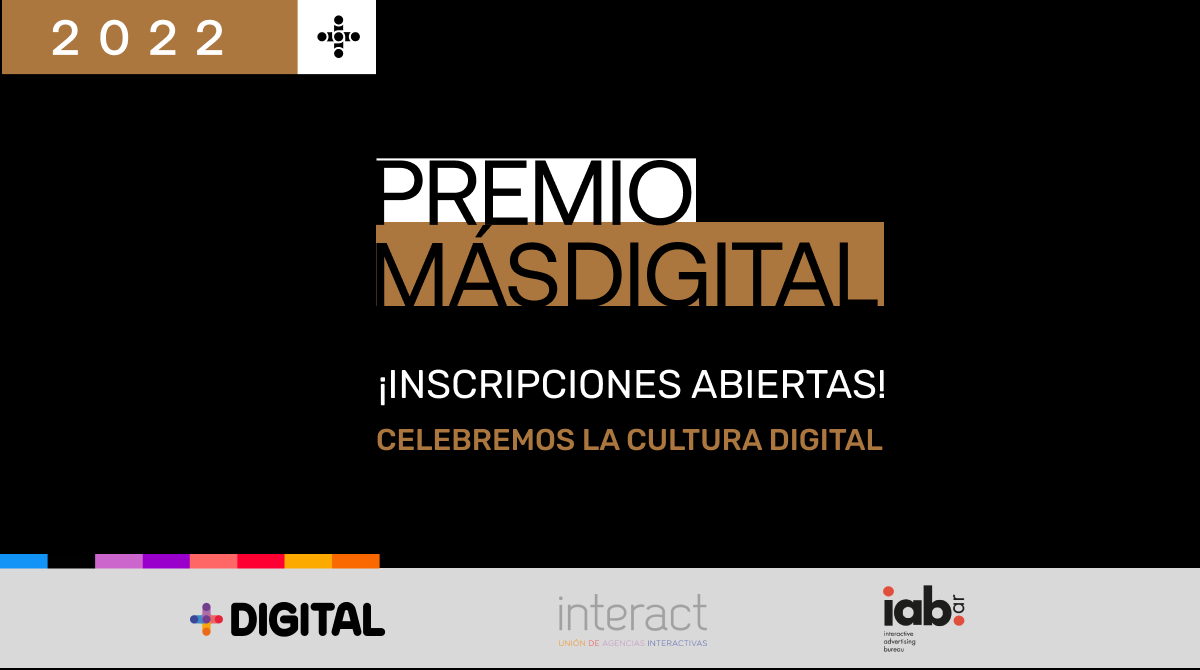 Premio +Digital abre su inscripción y vuelve a la presencialidad